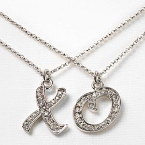 Juicy Couture XO duo necklace